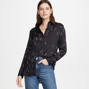 Equipment Silk Matchstick Blouse